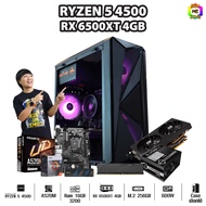 Bonmecom2 คอมประกอบ / CPU Ryzen 5 4500 / RX 6500 XT 4GB GDDR6 เลือกแบบได้ครับ