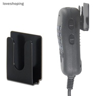[loveshoping] Car Mic Holder CB Microphone Hanger Radio Mic Holder Mobile Radio Microphone Hook [my]
