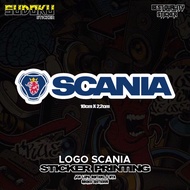 SCANIA CAR LOGO PRINTING STICKER STICKER