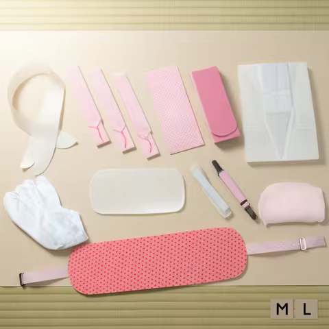 Japanese Kimono Kitsuke Tools Set Date Obi Mitsubane Himo Muna-himo Kazari Komono