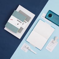 A6Page Number Softcover Notebook Mini Portable Journal Quick Note Small Notebook Business Notebook D