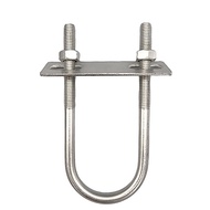 [U-Shaped Screws] Round Tube Fastening Fittings 304 Stainless Steel U-Shaped Card U-Shaped Bolt M6M8