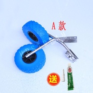[In stock] Rubber Boat Trailer Type A/304 Stainless Steel Simple Trailer Small Trailer/Fishing Boat 