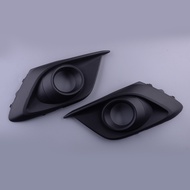 Front Bumper Fog Light Cover Bezel Frame Trim Fit For Mazda 3 2014-2016