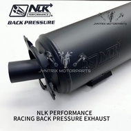 NLK Performance Cutting Standard BACK PRESSURE EXHAUST Y15 LC135 Y16 Ekzos Racing Back Pressure 32MM