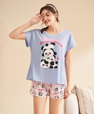 Young Hearts Young Curves Panda Happy Mood Sleep Set C01-S01315