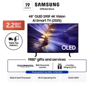 Samsung 48” OLED S90F 4K Vision AI Smart TV (2025)