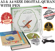 [SINGAPORE SELLER] Digital Quran :A5(Small) &amp; A4(Large) Size With 8GB Pen Reader + 6 Books (6 Months Warranty)
