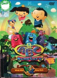 ABC Monsters Volume 12 DVD Preschool Edutainment Animated TV Series Age 4-6 Years