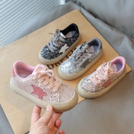 [DMX] Korean Version Girls Shoes Rhinestone Children's Sneakers Boys Shoes Breathable Casual Shoes B