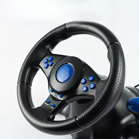 Applicable switch/xbox one/360/PS4/PS2/PS3/PC racing game seven-in-one steering wheel
