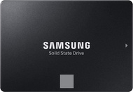 Samsung อิเล็กทรอนิกส์870 EVO 2TB 2.5นิ้ว SATA III SSD ภายใน (MZ-77E2T0B /Am)