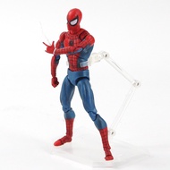 16cm Avengers Marvel Mafex 075 Spiderman 6" Comic Ver.  Amazing Spider-Man PVC Action Figure Collect