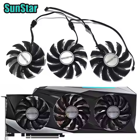 New RTX3080 82MM 87MM T128015SU PLA09215S12H Video Card Cooling Fan For GIGABYTE RTX 3090 3080 3080T