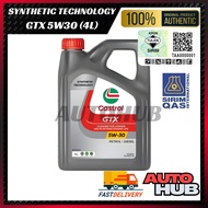 [ORIGINAL] Castrol GTX 5W30 Semi Synthetic Petrol & Diesel Castrol  Engine Oil Minyak Hitam Castrol 