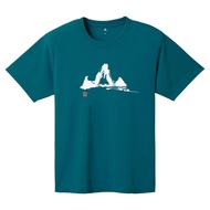 MONTBELL Wickron Tee (Mountain) Unisex Breathable T-shirt - Dark Green