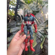 Action figure zombie captain america captain america
