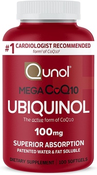 **ส่งไว** Qunol Ultra CoQ10 100mg โคคิวเทน นำเข้าจากอเมริกา