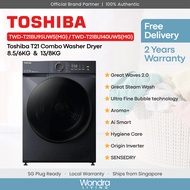 Toshiba T21 | 8.5/6kg / 13/8kg Combo Washer Dryer (TWD-T21BU95UWS(MG) / TWD-T21BU140UWS(MG))