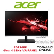 ACER NITRO ED270R 5MS / 165HZ VA PANEL GAMING MONITOR