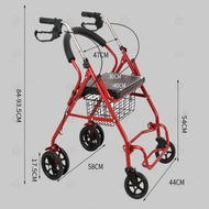 รถเข็นช่วยเดิน ช่วยพยุงเดิน walker  รถเข็นผู้สูงอายุ Rollator  พับเก็บได้รถเข็นช่วยเดินรถเข็นสำหรับผู้สูงอายุRollator