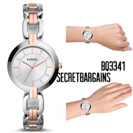 FOSSIL KERRIGAN THREE-HAND TWO-TONE STAINLESS STEEL WATCH BQ3341
