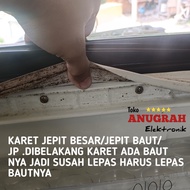 GASKET Pintu Kulkas Karet Lemari Es LG 1 Pintu dan 2 Pintu Sudah Ada Magnetnya Custom Tinggal Pasang
