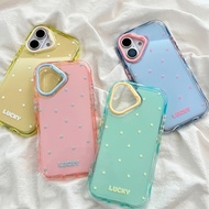 Pulkadot Case - 2 in 1 Colors Macaron Case Compatible For Realme 5 5i 5S 14 14T C11 C15 C17 7I C20 C