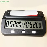 SUPERTOY 1 Set Professional Chess Clock Timer HQT101 Chess Clock Digital Chess Timer With Time Bonus