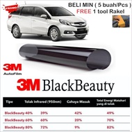 Kaca film 3M Black beauty