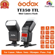 Godox Flash TT350 TTL HSS Mini Camera Flash ระบบ ออโต้ และ แมนนวล For Canon Nikon Sony Pana Olympus 