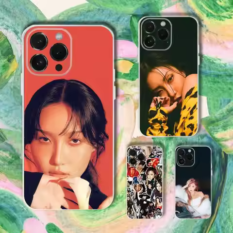 M-MAMAMOO Singer H-Hwa S-Sa Phone Case For iPhone 16,15,14,13,12,11 Plus,Pro,Max,XR,XS,Plus,E,SE4,Mi