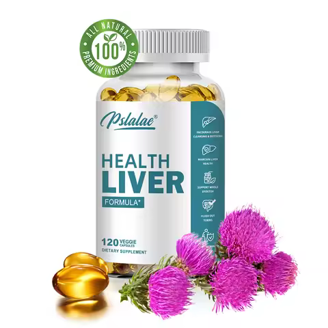 Fatty Liver Cleanse & Liver Detox Supplement - with Artichoke, Milk Thistle & Dandelion for Men & Wo