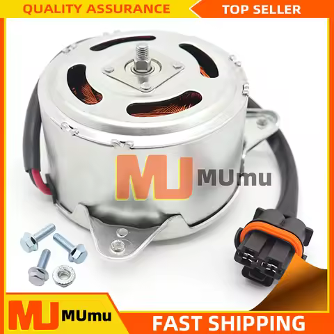 6MM Radiator Electric Cooling Fan Motor For Volvo V70 XC60 XC70 V40 S80 II 2.4 D5 6G91-8C607-N 6G918