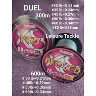 Duel X8 Pro Hardcore Braided line