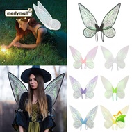 MERLYMALL Angel Wings for Girls, Halloween Costume Party Favor Fairy Wings for Adults Kids, Sparklin
