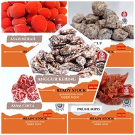 [READY STOCK] PELBAGAI ASAM MASAM MASAM MANIS/Nuts Delivery Dried Mix Fruits / Sweet & Sour Asam Bua