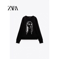 Zara เสื้อกันหนาว ปักลาย แฟชั่นฤดูใบไม้ร่วง และฤดูหนาว สําหรับผู้หญิง 0085872 800