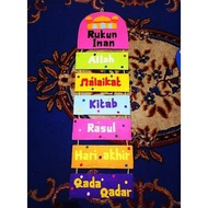 HANGING DOOR PILLARS OF FAITH || PILLARS OF ISLAM || Wall Decorations