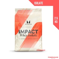 Myprotein Impact Whey Isolate, 2.5kg [Whey Protein Isolate, Low Fat]