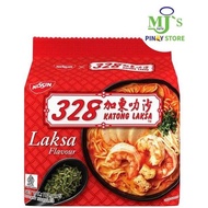 Nissin 328 Katong Laksa Instant Noodles (5 x 113g)