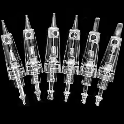 Disposable Microblading Eyebrow Universal Tattoo Needles 1R/2R/3R/5R/3F/5F/7F PMU Cartridge Needle F