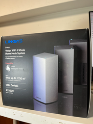 Linksys Velop MX4200 三頻 AX4200 Mesh WiFi 6 路由器   一組   3入