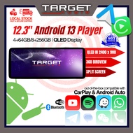 🎯 Android 13 Player (8+256GB) TA-7870 4G 12.3” 8-Core Universal Android Auto CarPlay WiFi BlueTooth 