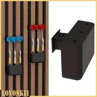 [Lovoski1] Versatile Darts Accessories Storage Rack Soundproof Board Darts Holder Bracket for Darts 
