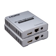 4K 120M HDMI Extender Cascade Connection Via Cat5e CAT6 RJ45 Ethernet Network Cable Video Transmitte