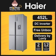 Haier HTF-452WM7 519L 4 Door Twin Cooling Refrigerator Fridge Peti Sejuk with DC Inverter Technology