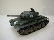 《模王》FOV 1-32 美軍坦克M24(霞飛~可自行改成國軍塗裝) 1/32 金屬成品坦克 80048 四方盒