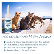 Pet Anti-flea Tick Agent Skin Cleanser Tick Drops External Clean Deworming W8d7 And Pet Skin