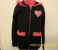 日本童裝大牌 Earthmagic 黑色蕾絲外套～120CM
